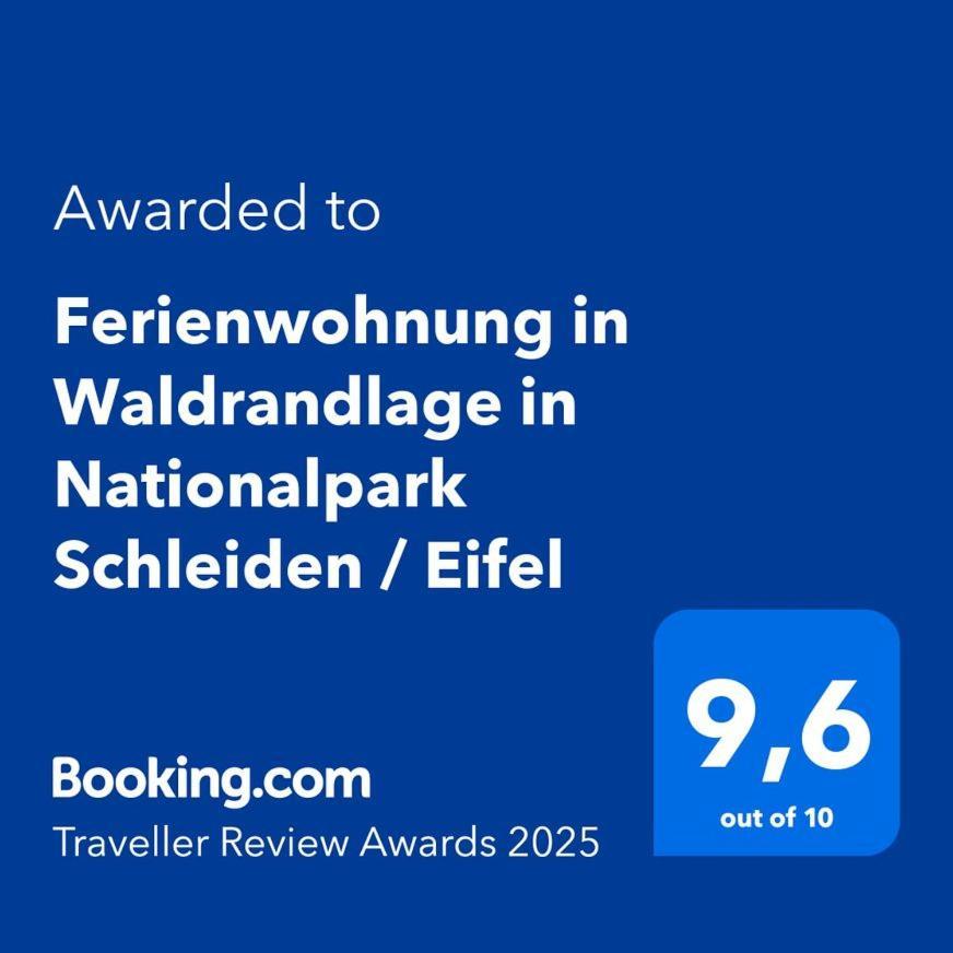 Ferienwohnung In Waldrandlage In Nationalpark Schleiden / Eifel Zewnętrze zdjęcie